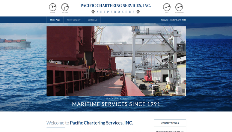 Pacific Chartering Services, INC.
