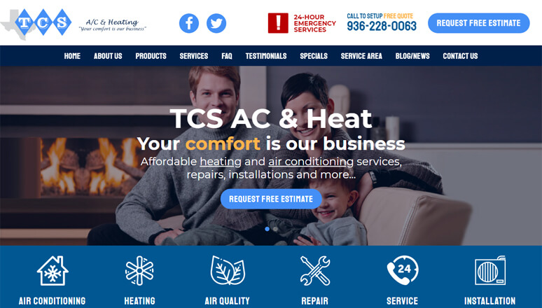 TCS A/C and Heating